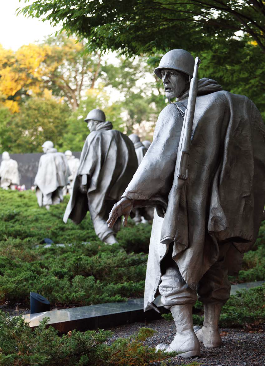 워싱턴 D.C. 한국전 참전용사 기념공원 두번째 이미지