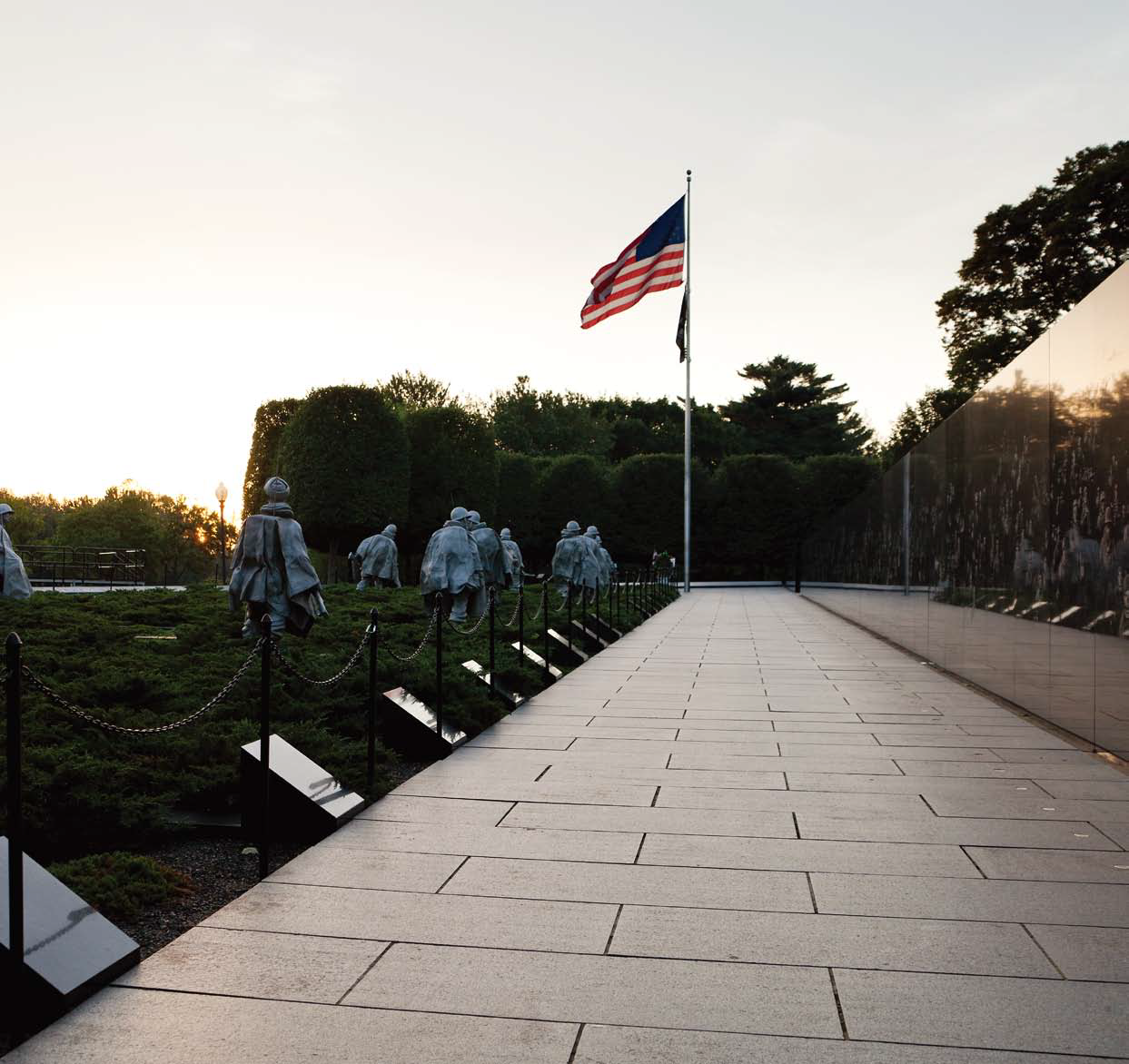 워싱턴 D.C. 한국전 참전용사 기념공원 세번째 이미지