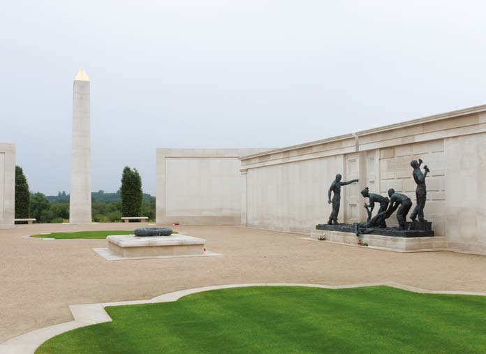 영국 국립묘지 한국전 참전비 첫번째 이미지