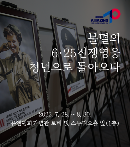 Special Exhibition for the 70th Anniversary of the Armistice: Return as an Immortal Youth   Korean War Hero 첫번째 이미지